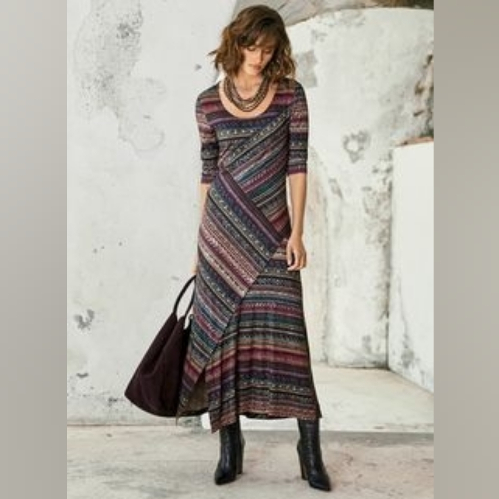 Peruvian Connection Monserrato Maxi Dress